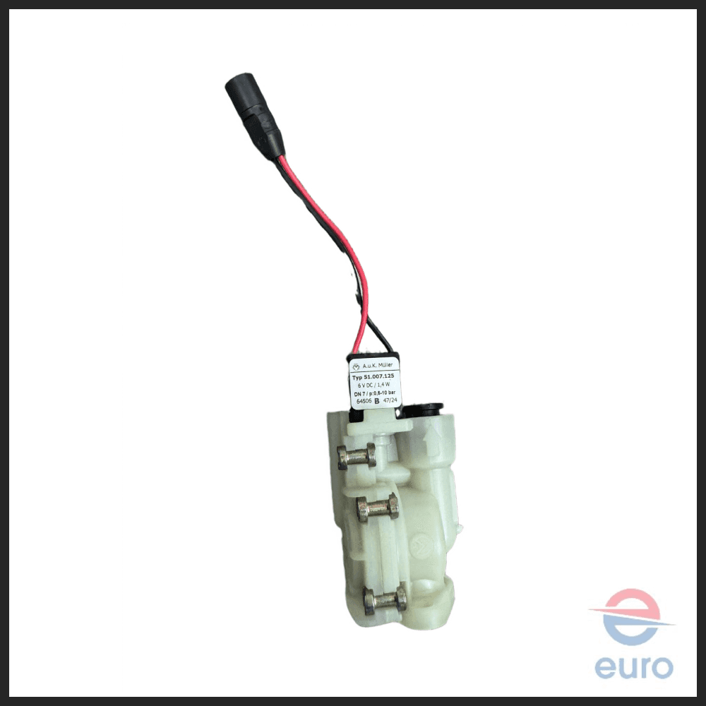 A.u.K Müller Solenoid Valve 51.007.125, 6 V DC / 1.4 W, 0.5-10 Bar