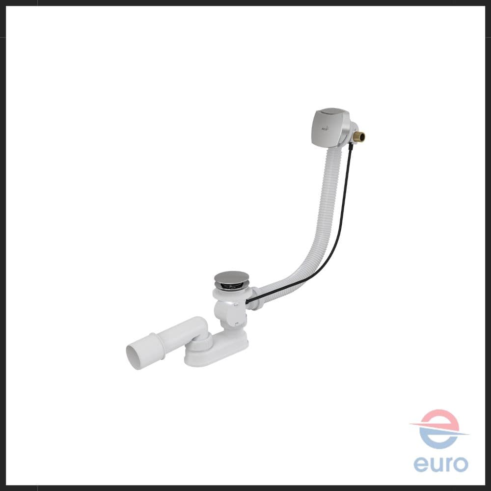 ALCAPLAST Bath Siphon Automatic with Filling Overflow Chrome A564CRM1