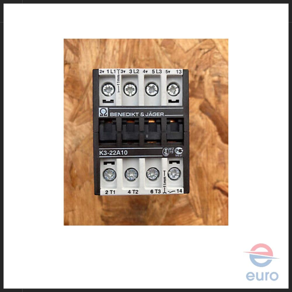 BENEDIKT & JAGER Contactor Relays K3-22A10