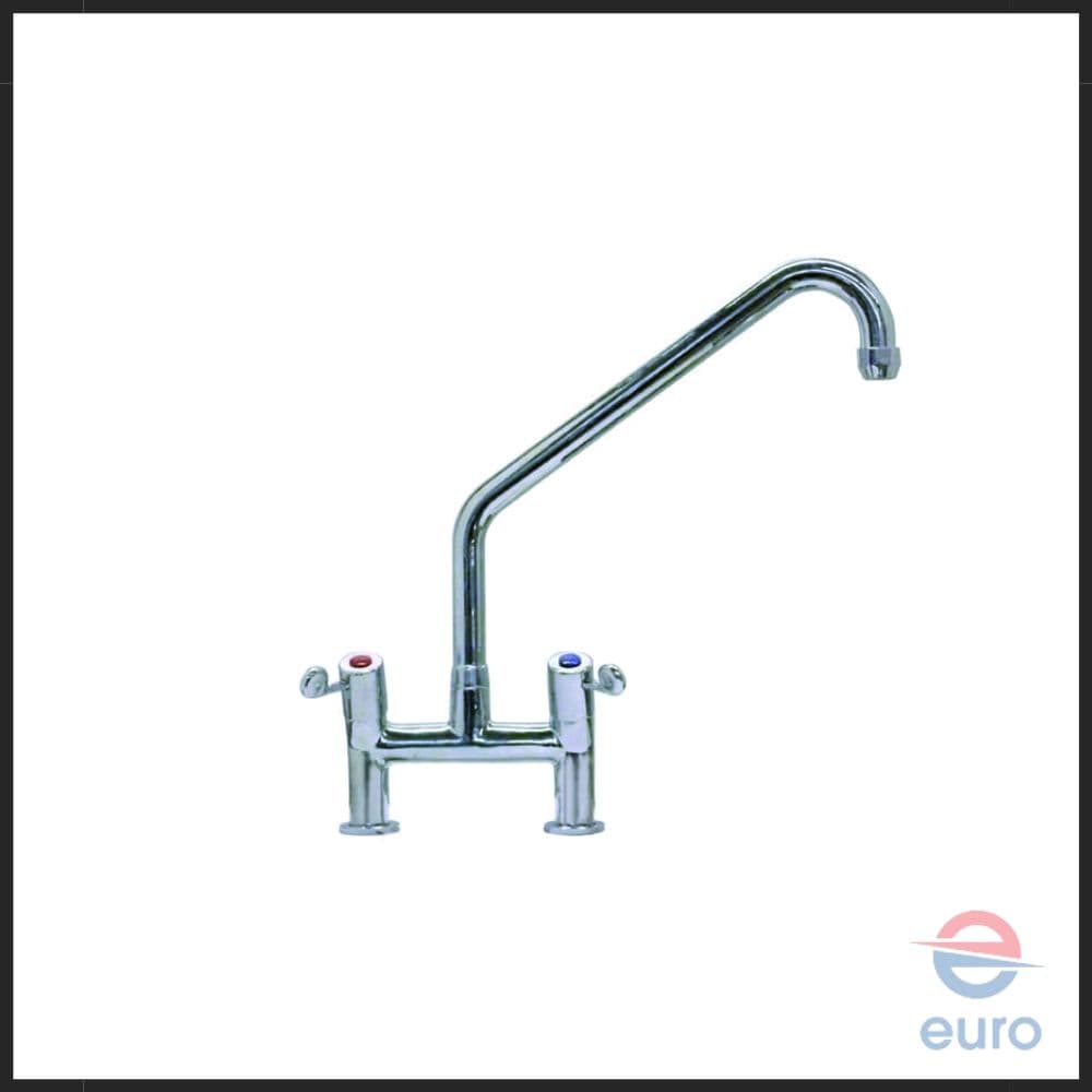 FRIULANA Heavy Duty Double Hole Mixer with ¼ BFBP920
