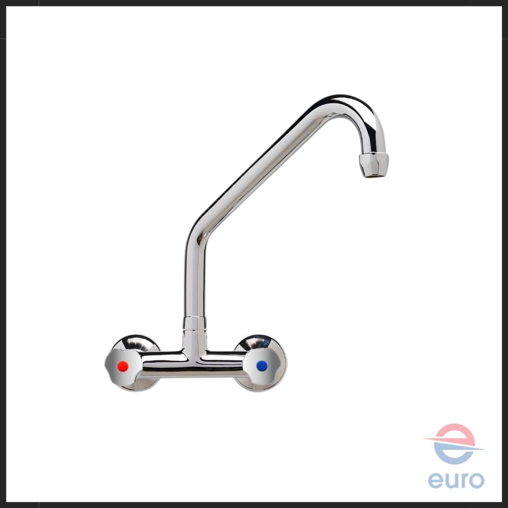 FRIULANA Two-hole Mixer With Multi-turn Knobs Heavy Model 3/4" BFPP20A