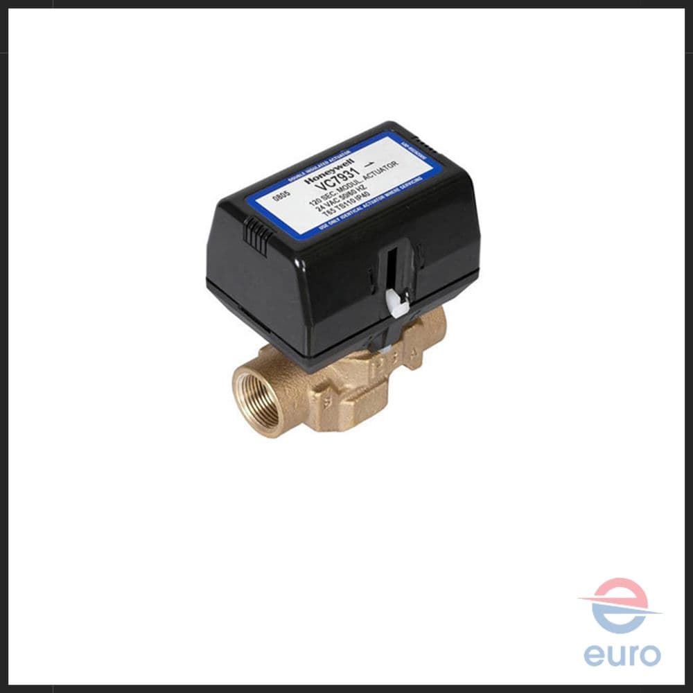 HONEYWELL Motorized 2Way Valve W/ Modulating Actuator VC7931