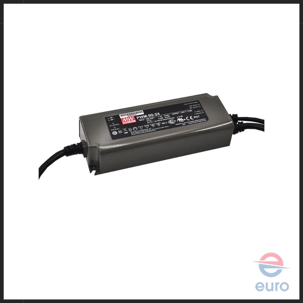 MEANWELL 90W Constant Voltage PWM Output LED Driver PWM-90-12DA