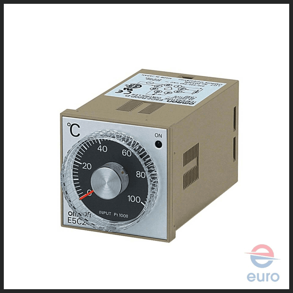 OMRON Temperature Controller E5C2-R20K, AC100-240, 0-1200