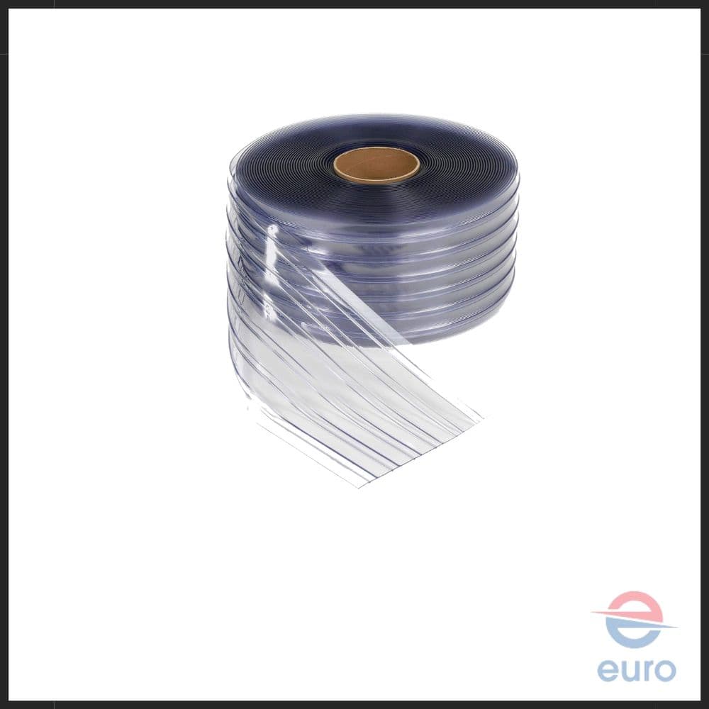 PVC Ribbed Curtain Roll 2MM X 200MM X 50MTR