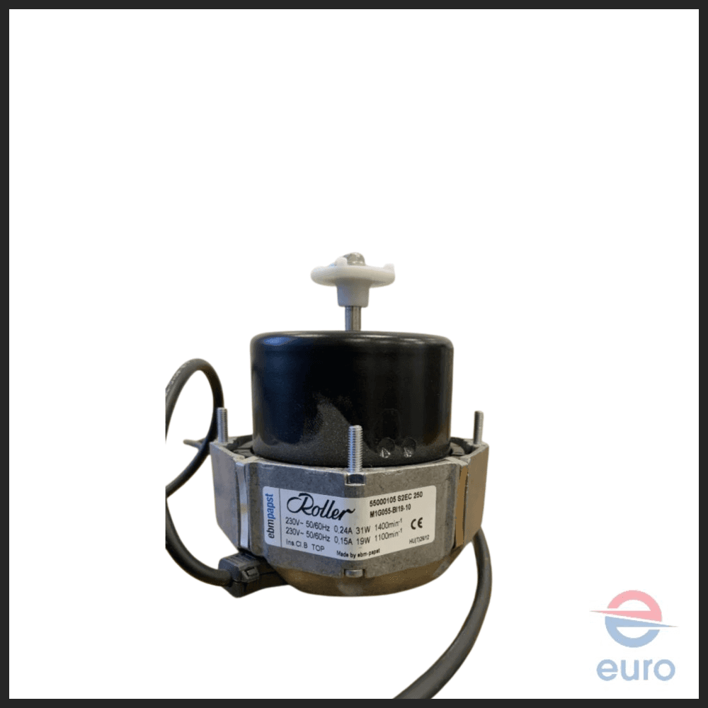 ROLLER Evaporator Fan Motor 55000105 S2EC 250 - M1G055-BI19-10 Ebm Papst