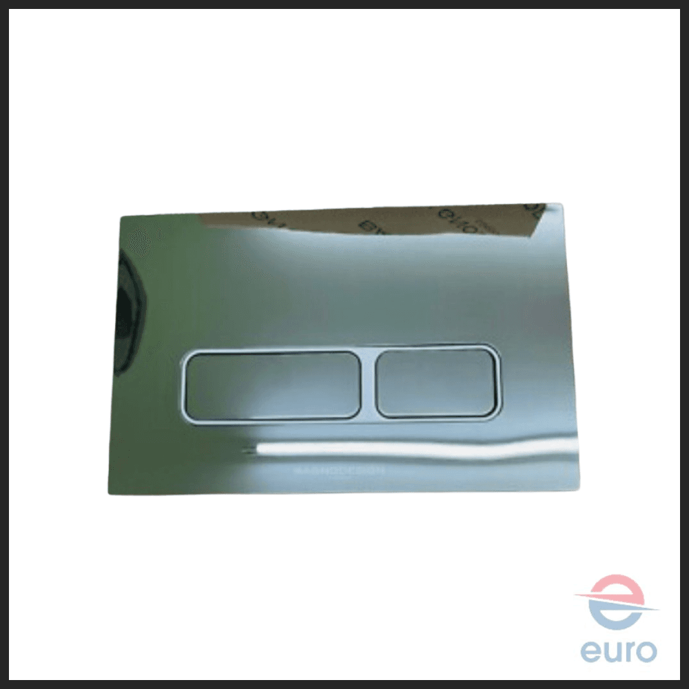 Bagnodesign Aquaeco Dual Chrome Flush Plate with Two Buttons - AQE-K5132-K-ESG1