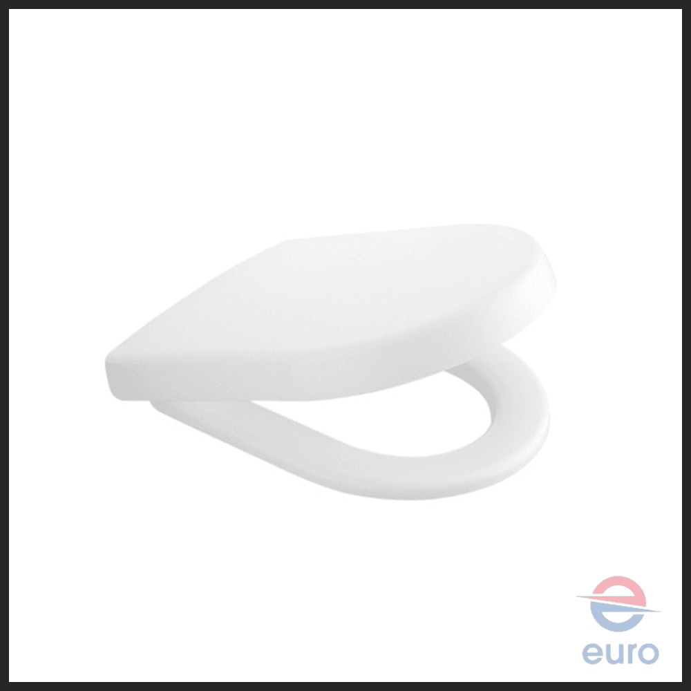 D-Type WC Seat & Cover 1748 Villeroy & Boch Soft Close Quick Release Toilet Seat and Cover White 1748