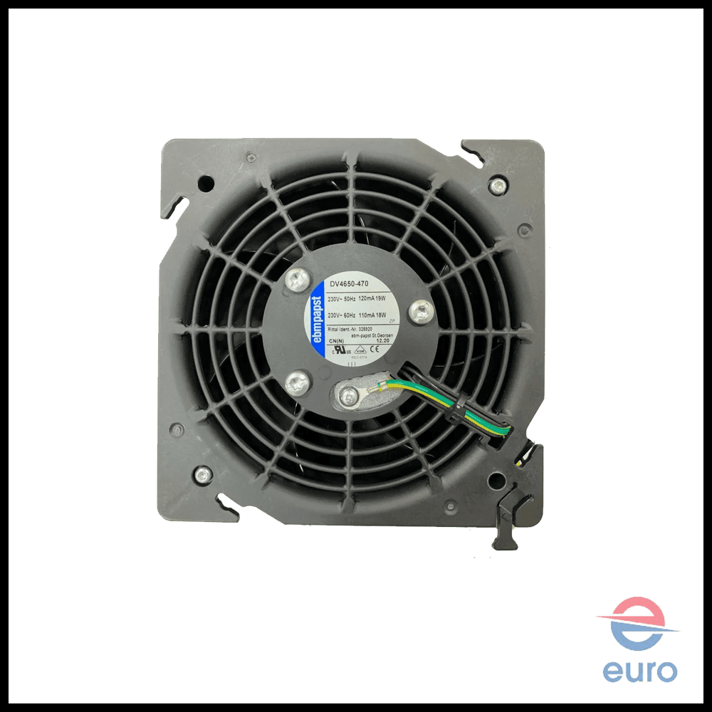 EBM PAPST Cooling Fan Motor HVAC Panel Fan Motor 230V , 50 Hz , 120mA , 19W, DV 4650-470