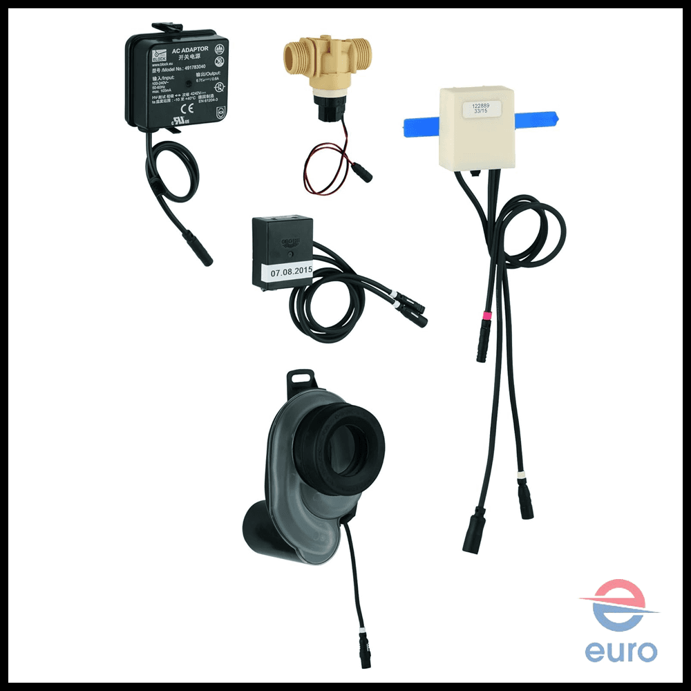 GROHE AC Power Adaptor Input : 100-240V, Output : 6.75V / 0.6A for Grohe Urinal Sensor class 2 power supply AC Power 491783040 , 50-60 Hz , max 105mA