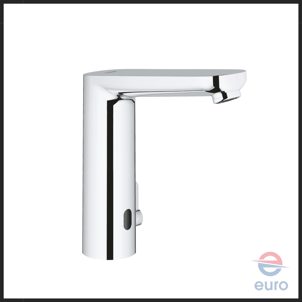GROHE Heavy Duty Stainless Steel Eurosmart Cosmopolitan E – Touchless Sensor Tap 3642100F