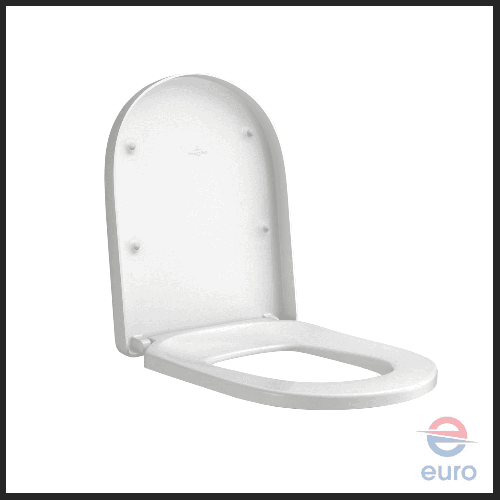 Villeroy and Boch Subway 2.0 Soft Close Toilet Seat and Cover